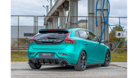 Dokładka Volvo V40 R-design Tył Gloss Black