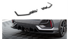 Splitter Honda Civic X Facelift Sport Rear Side Street Pro Black