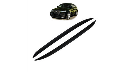 Spoiler BMW X6 E71 E72 Lip Black