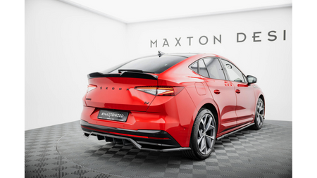 Splitter Skoda Enyaq Coupe iV RS Tył Środkowy z Dyfuzorem
