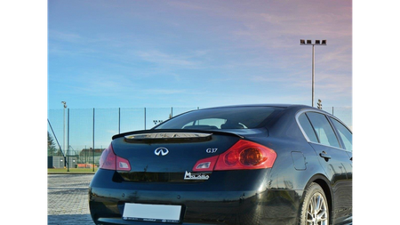 Spoiler Infiniti G37 Tył Gloss Black