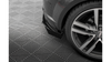 Splitter Audi TT 8S S-Line Rear Side Street Pro Black + Gloss Flaps