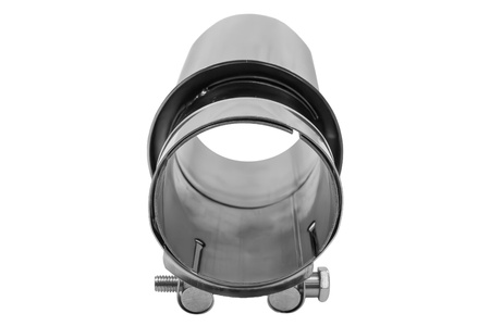 Końcówka tłumika 89mm wejście 70mm Polerowana