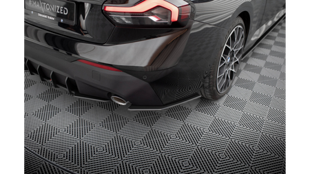 Splitter BMW 2 G42 Rear Side Street Pro Black