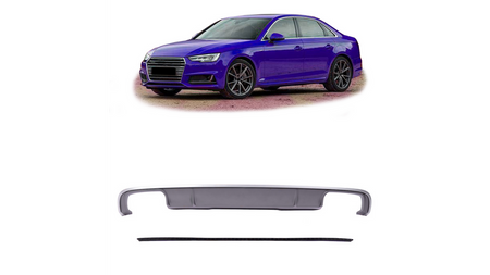 Diffuser Audi A4 B9 Rear