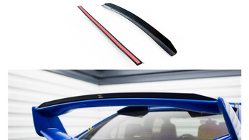 Spoiler Subaru Impreza IV WRX STI Rear Gloss Black