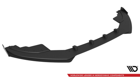 Splitter Audi A5 8T S-Line Front Pro + flaps Black-Red