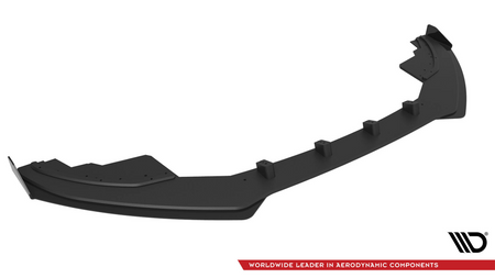 Splitter Audi A5 8T S-Line Przód Pro + flaps Black