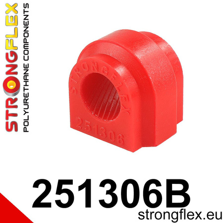Rear anti roll bar bush