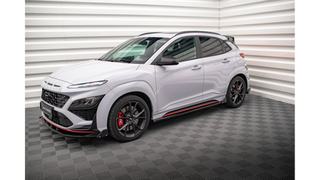 Side Skirts Hyundai Kona N Mk1 Flaps v.1 Gloss Black