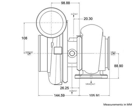 Garrett Turbocharger GTX4202R Super Core