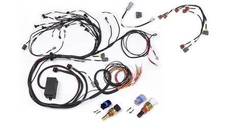 Zakończony przewód silnika Elite 2000/2500 do Nissan RB Twin Cam z przewodem CAS i podprzewodem zapłonu typu Seria 1 (wczesny)