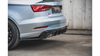 Splitter Audi S3 8V Facelift Tył Boczne v.2 Gloss Black