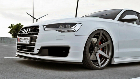 Splitter Audi A6 C7 Facelift Front Ultra Gloss Black