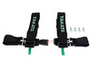 Racing seat belts 4p 3" Black Takata Replica