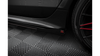 Dokładka Audi A7 C7 S-Line Progi Street Pro Black + Gloss Flaps