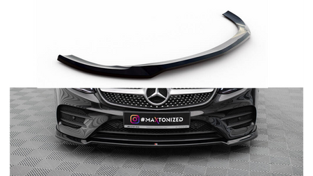 Splitter Mercedes-Benz E W213 (C238) Cabriolet (A238) 53 AMG Front v.2 Gloss Black