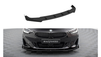 Splitter BMW 2 G42 Front Pro + flaps Black-Red