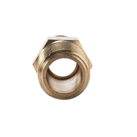 Nipple 1/2" to 16mm hose Brass