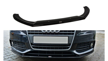 Splitter Audi A4 B8 Front v.2 Gloss Black