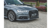 Splitter Audi A6 C7 Facelift S-Line przód Gloss Black