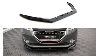 Splitter Peugeot 208 GTi I Front v.1 Gloss Black