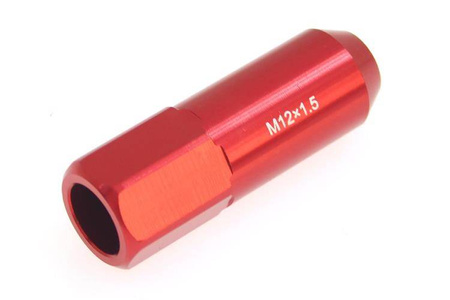 Wheel lug nuts JBR 60mm M12 x1,5 Red