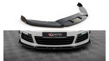 Splitter Volkswagen Scirocco III R Front v.3 + flaps