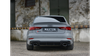 Splitter Audi RS3 8V Facelift Tył Boczne Gloss Black