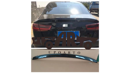 Spoiler Audi A6 C7 Lip Gloss Black