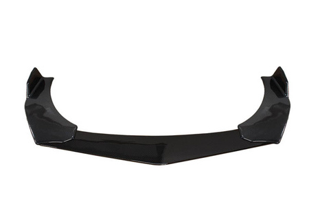 Universal front bumper splitter 3 pc. Carbon Look