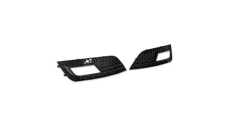 Fog Light Covers Audi A4 B8 Facelift Gloss Black