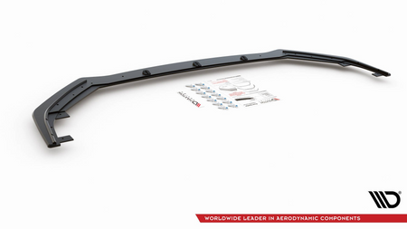 Splitter Toyota GR Yaris IV Front Racing Durability Black