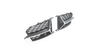 Fog Light Covers Audi A6 C8 Silver