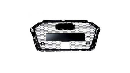 Grill Audi A3 8V Facelift Gloss Black