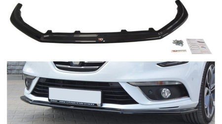 Splitter Renault Megane IV Front v.1 Gloss Black