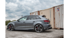 Splitter Audi RS3 8V Sportback Tył Boczne Racing Durability Black-Red + Gloss Flaps