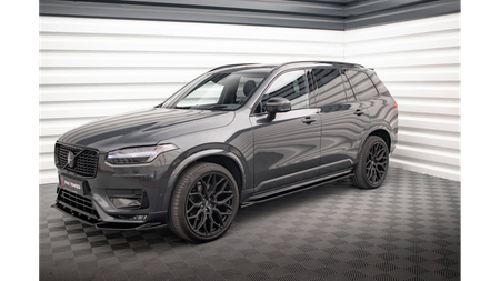 Dokładka Volvo XC90 R-Design II Facelift Progi Gloss Black