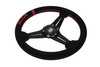 Steering wheel SLIDE 330mm offset:45mm Suede Red