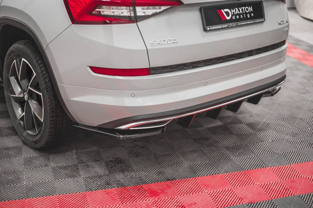 Diffuser Skoda Kodiaq I Sportline Rear Valance Gloss Black