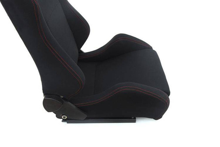 Racing seat R-LOOK Velvet Black