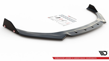 Splitter Hyundai I30 III N Przód v.6 + Flaps Gloss Black
