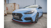 Splitter Hyundai I30 III N Front Racing Durability + Flaps Black