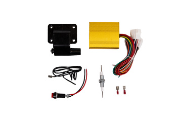 Exhaust flame thrower kit