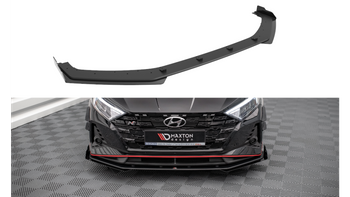Splitter Hyundai I20 N III Przód Pro v.1 + flaps Black-Red