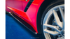 Diffuser Chevrolet Corvette C7 Side Skirts Gloss Black