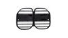Grill BMW 4 G22 G23 G83 Dual Line Gloss Black
