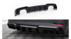 Diffuser Audi S3 8V Facelift Rear Valance Gloss Black
