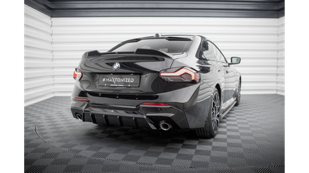 Diffuser BMW 2 G42 Rear Valance Gloss Black