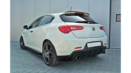 Splitter Alfa Romeo Giulietta Zender Rear Side Gloss Black